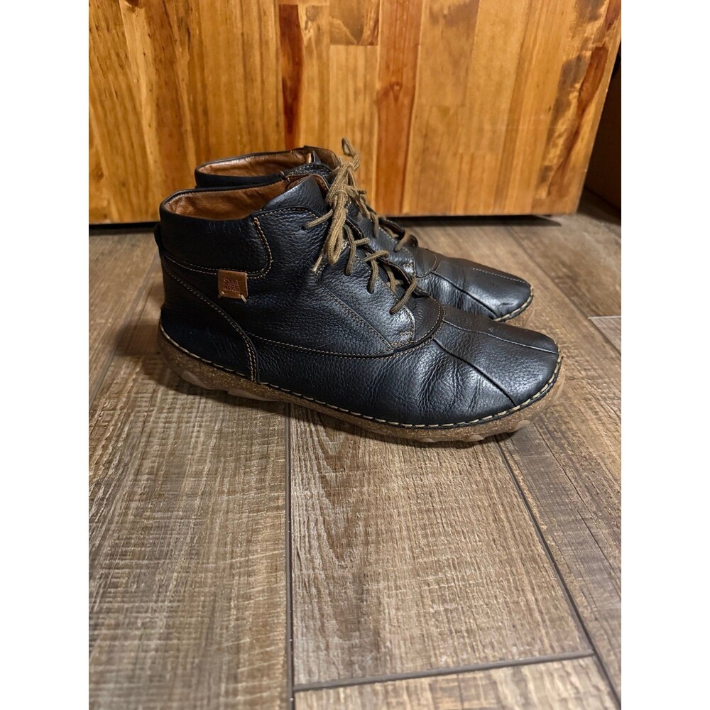 Josef Seibel Neele 52 Leather Ankle Boots Sz. 39 Black